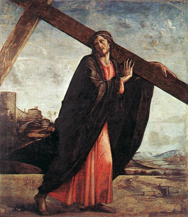 VIVARINI, family of painters Christ Carrying the Cross er Germany oil painting art